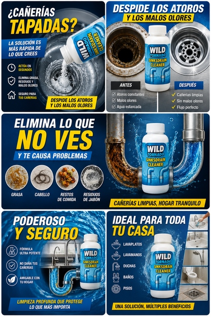 Destapa Cañerías Express 6x1 + Envío Gratis✅