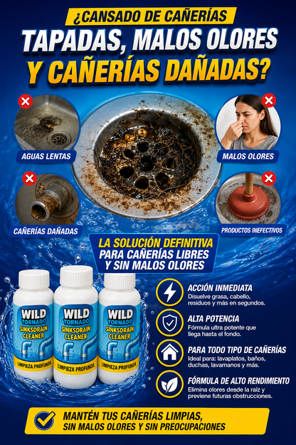 Destapa Cañerías Express 6x1 + Envío Gratis✅